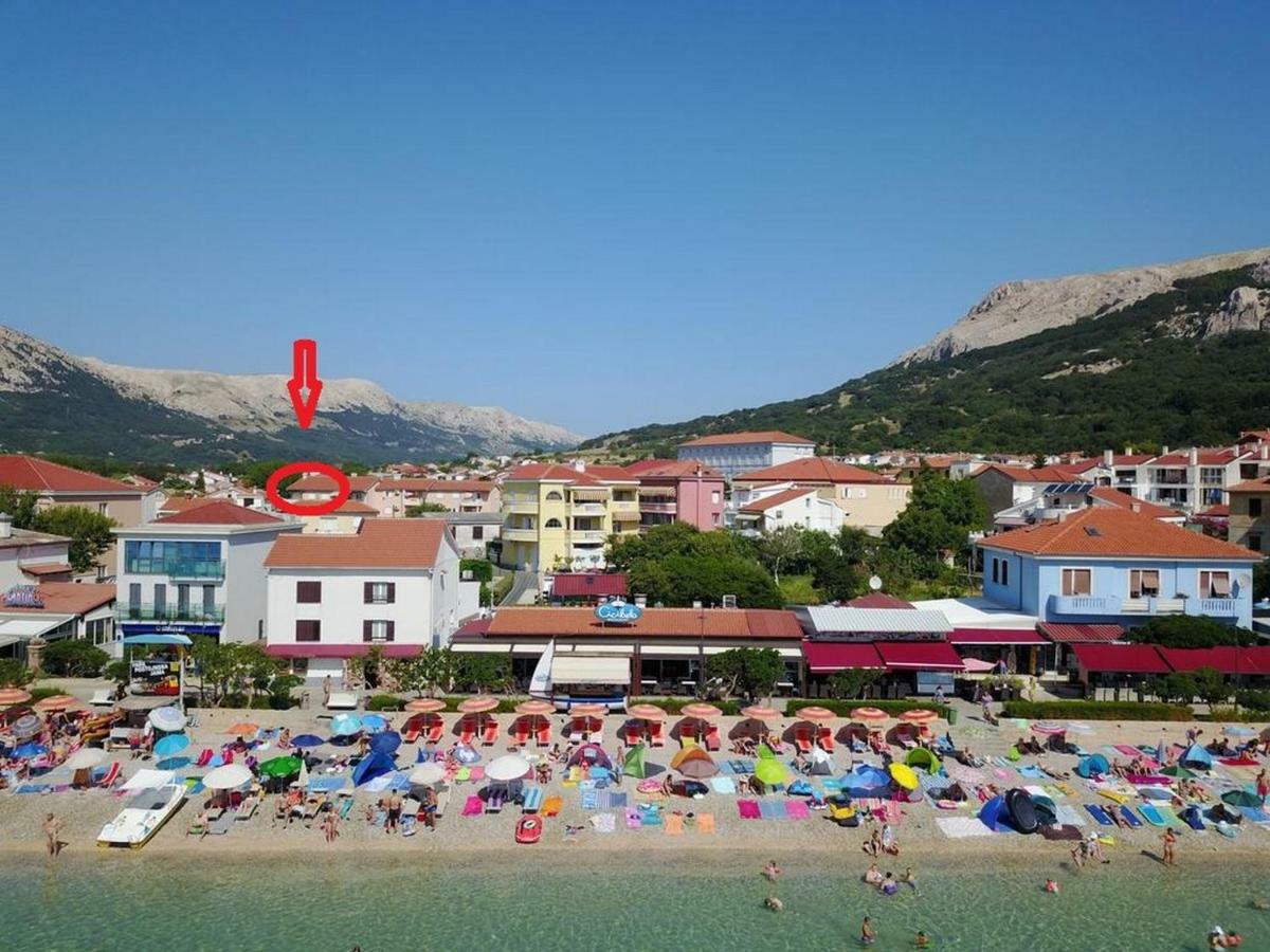 Apartament Tinka Baška Zewnętrze zdjęcie